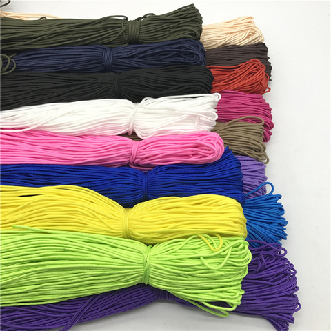 10Yards/Lot 2mm Solid Parachute Cord Lanyard Rope Mil Spec Type One Strand Climbing Camping Survival Equipment Paracord ► Photo 1/1
