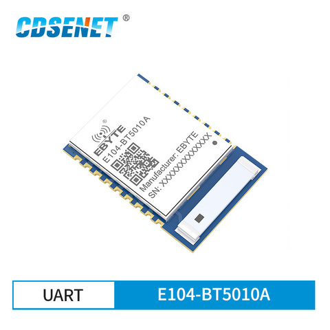 E104-BT5010A nRF52810 Ble5.0 IoT Bluetooth Module Ceramic Antenna UART 4dBm SMD Transceiver ► Photo 1/6