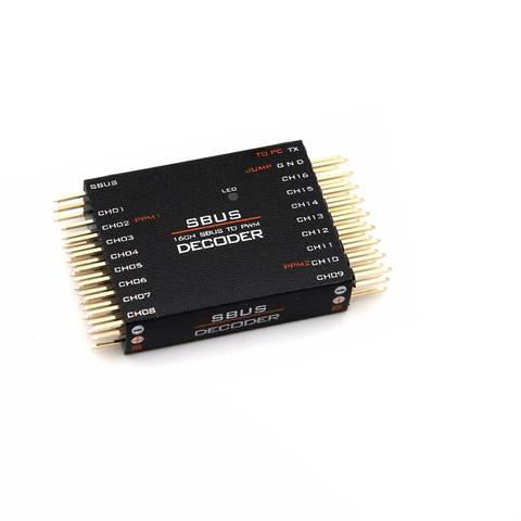 SBUS To PWM PPM Decoder 16CH  PWM output  Servo For Futaba Frsky X8R RXSR Airplane ► Photo 1/6