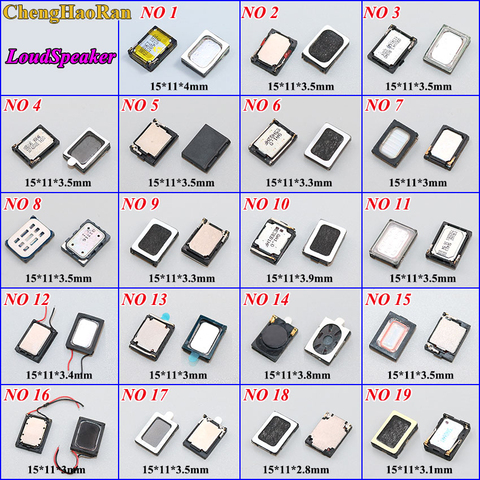 ChengHaoRan 1511 1115 Phone MP3 Speaker Tin Foil Loudspeaker Rectangle Tablet 15*11*3.5MM For Sony/Huawei/Xiaomi For Samsung ► Photo 1/1