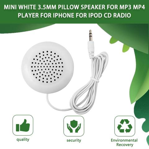 DIY 3.5mm Mini Louder Speakers Music Pillow Stereo Speaker For MP3 Phone For iPhone For iPod Touch CD Sleeping Use ► Photo 1/6