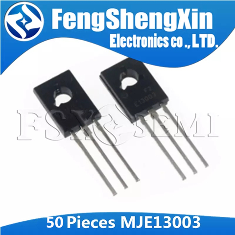 50pcs/lot MJE13003 TO126 E13003-2 E13003 13003 TO-126 Transistor ► Photo 1/6