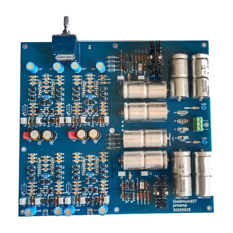 Lusya HIFI Preamplifier PCB Board Reference Gaowen 27 Line DIY Kits T0121 ► Photo 1/6