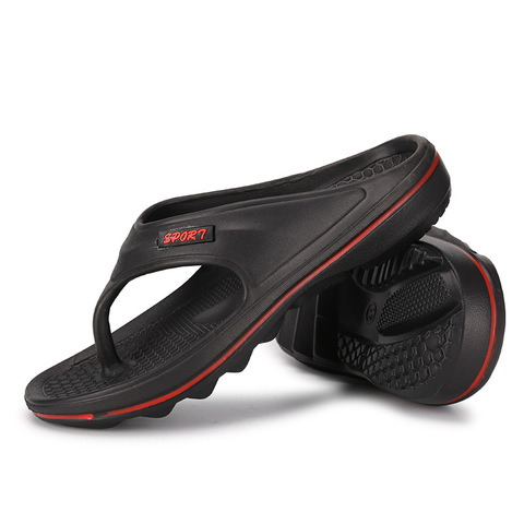 2022 New Summer Shoes Men EVA Flip Flops Home Slippers Beach Sandals Non-slip Men Slippers Outdoor Casual Men Flat Shoes TX94 ► Photo 1/6