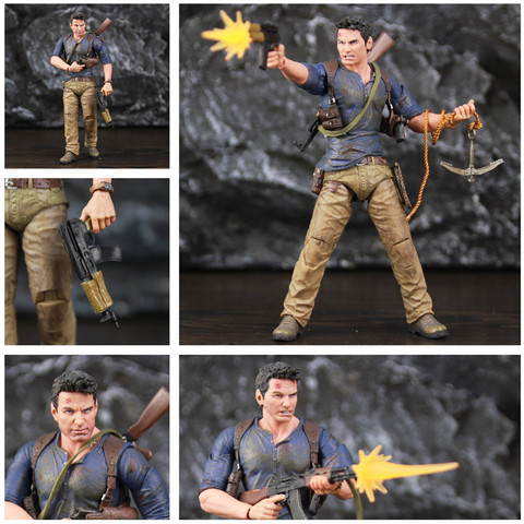 NECA Uncharted 4 A thief's end NATHAN DRAKE Ultimate Edition PVC