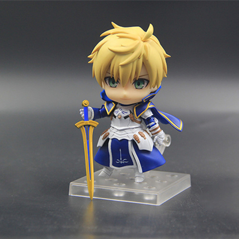 Cute Anime Fate Grand Order Saber Arthur Pendragon PVC Action Figure Collection Model Kids Toys Doll Gift 10cm ► Photo 1/6