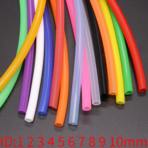 3x5 Silicone Tube ID 3mm OD 5mm 1 meter Flexible Rubber Hose Thickness 1mm Food Grade Soft Drink Pipe Water Connector Colorful ► Photo 1/5