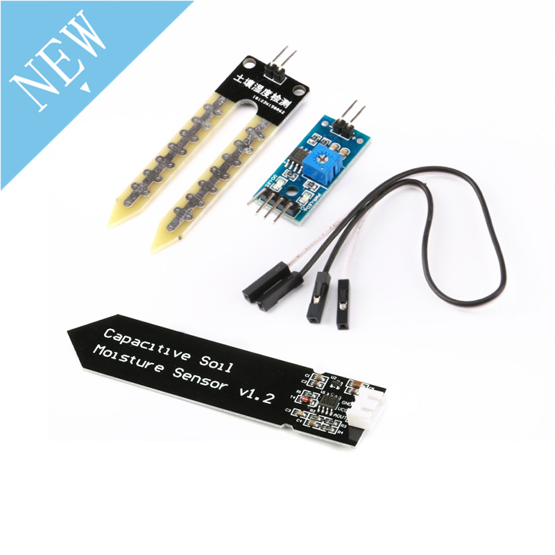 LM393 Capacitive Soil Moisture Sensor Module Humidity Sensor Hygrometer