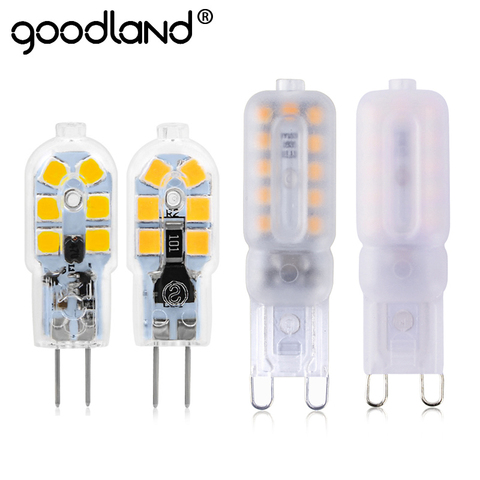 2pcs/lot G4 G9 LED Lamp Mini LED Bulb AC 220V DC 12V SMD2835 Spotlight Chandelier High Quality Lighting Replace Halogen Lamps ► Photo 1/6