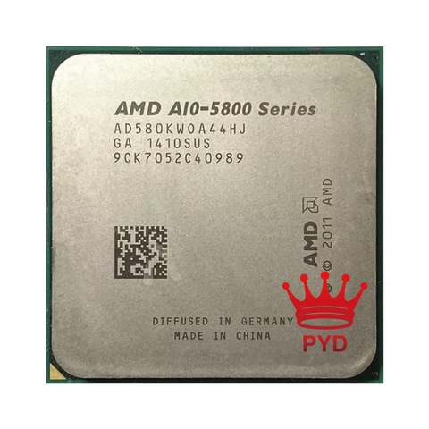 AMD A10-Series A10 5800K A10 5800 Quad-Core CPU Processor AD580KWOA44HJ/AD580BWOA44HJ 0Socket FM2 ► Photo 1/2