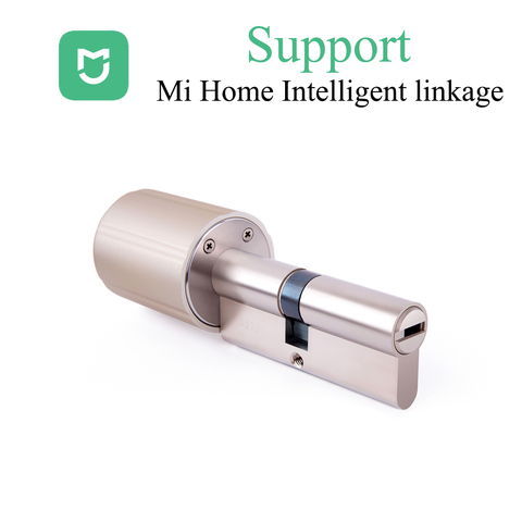 Mihome Smart Lock Cylinder  Wireless WIFI Zigbee Lock Core Intelligent Encryption Door Lock E-keys Support For Mijia Mi home APP ► Photo 1/6