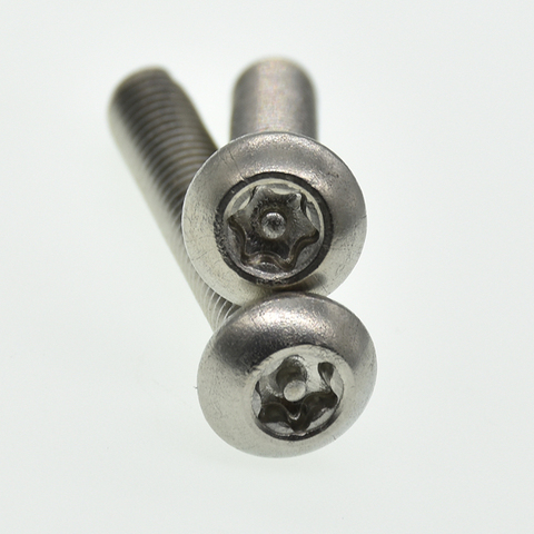 M3 M4 M5 M6 M8 A2 Stainless Steel Torx Button Head Tamper Proof Security Screw Hexalobular Socket Round Head Screws ► Photo 1/3