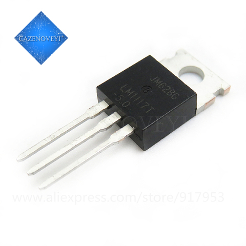 10pcs/lot LM1117T-ADJ LM1117T-5.0 LM1117T-3.3 LM1117T LM1117 TO-220 In Stock ► Photo 1/2