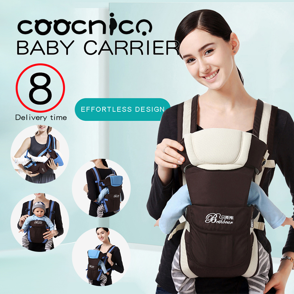 Beth Bear Ergonomic Baby Carrier 360 Porta Bebes Infant Sling Baby  Backpacks Mochila Bebe Baby kangaroo
