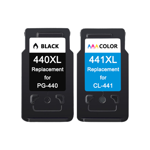 2X PG440 PG-440 441 compatible Ink Cartridge For Canon PIXMA MX374 MX394 MX434 MX454 MG3240 MG3540 inkjet printer pg440xl 441xl ► Photo 1/6