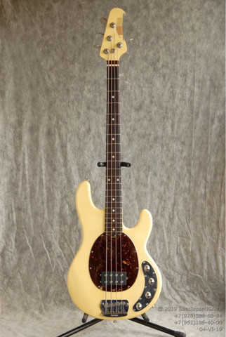 Classic custom 4 string bass guitar, cream body, red tortoise shell guard, rosewood fingerboard, free delivery ► Photo 1/6
