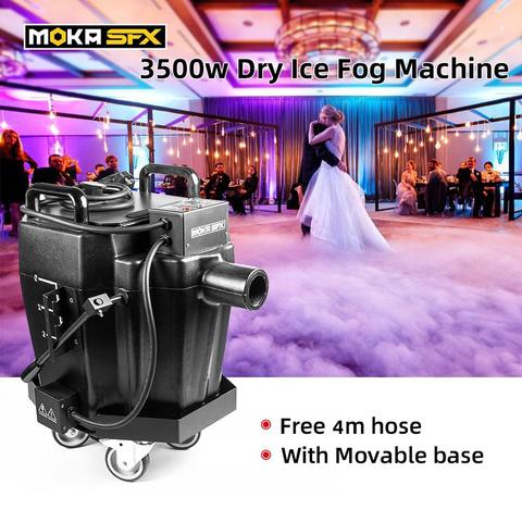 1 Pcs/lot 3500w dry ice fog machine stage effect dry ice machine low ground smoke machine for dj party events ► Photo 1/6