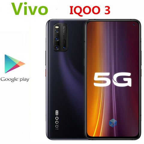 Original Vivo IQOO 3 5G Mobile Phone 6.44