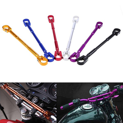 Motorcycle Bike Handlebar Cross Bar Steering Wheel Strength Lever for most 7/8