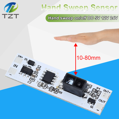 Short Distance Scan Sensor Sweep Hand Sensor Switch Module 36W 3A Constant Voltage for Auto Smart Home Compatible XK-GK-4010A ► Photo 1/6