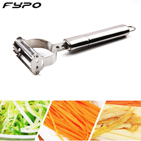 2 in1 Stainless Steel Potato Grater Julienne Peeler Kitchen Accessories Vegetables Peeler Double Planing Grater Kitchen Tools ► Photo 1/6