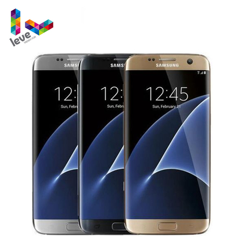 Original Unlocked Samsung Galaxy S7 Edge G935F/G935V Mobile Phone 4GB RAM 32GB ROM 5.5