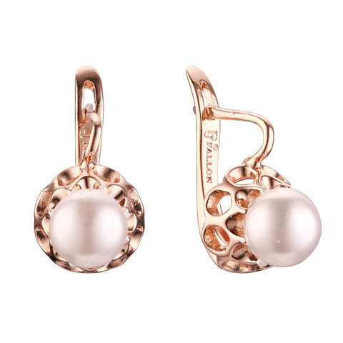 Pearl Jewelry Earrings Fashion 585 Gold Color Jewelry Office Style Women Drop Earrings Luxury Jewelry ► Photo 1/6