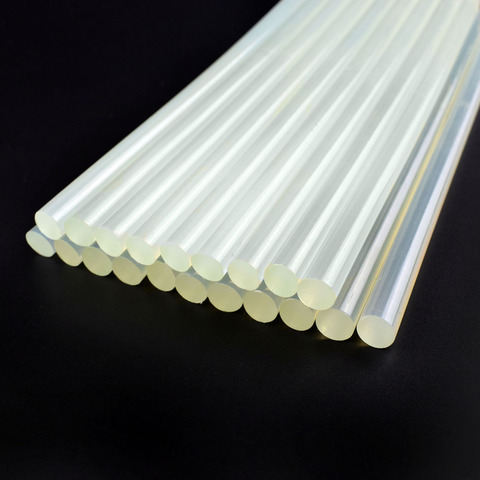 Chanseon 20pcs/lot 11mm X 130mm Glue Adhesive Sticks for Hot Melt Glue Stick for Glue Gun Car Audio Craft Alloy Accessories ► Photo 1/6