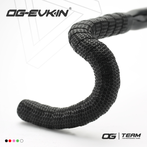 OG-EVKIN BT-002 Handlebar Tape Road Bar Tape Polyurethane/EVA Anti-Vibratio Cycling Bicycle Bike Accessories With 2 Bar Plug ► Photo 1/6