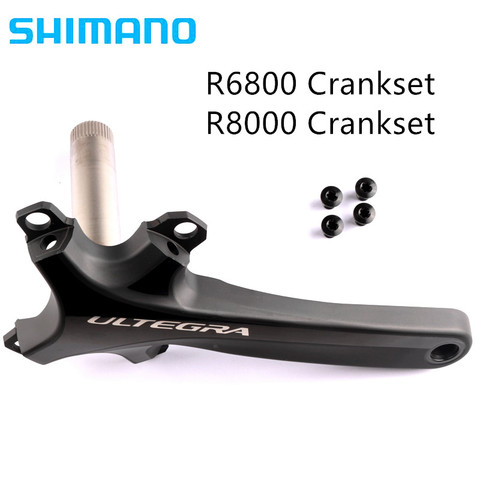 SHIMANO ULTEGRA 6800 R8000 Road Bike Bicycle 165mm 170mm 172.5mm 175mm Crankarms Left Right Side Cranksets Original Shimano ► Photo 1/4