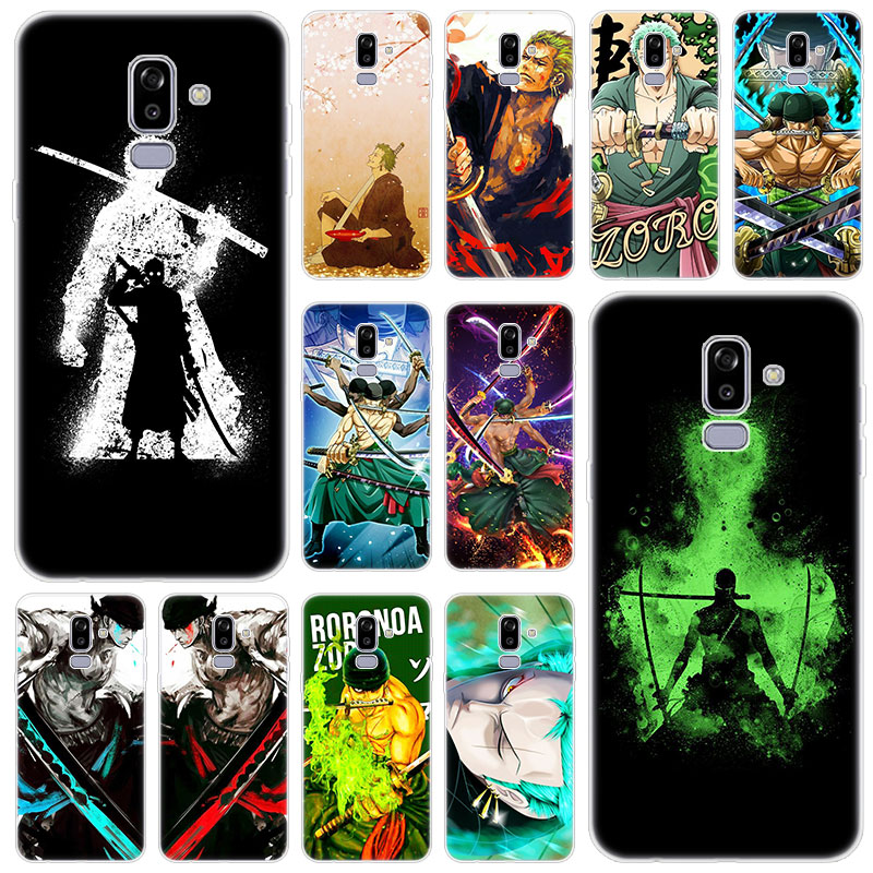 Hot One Piece Roronoa Zoro Silicone Case For Samsung Galaxy J2 Pro J4 Plus J6 J7 Prime J8 22 J4 Core J3 16 J5 17 Eu Cover Price History Review