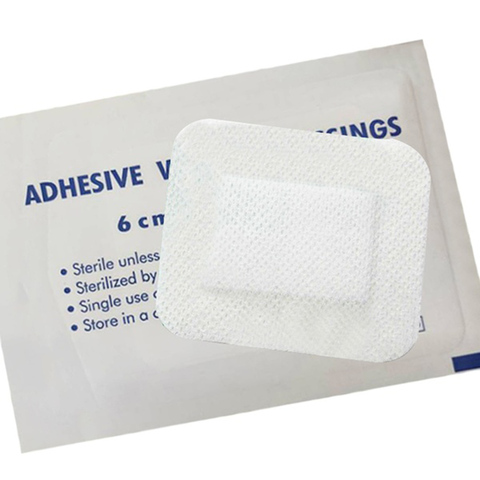 10pcs Adhesive Bandages Non-woven Waterproof Medical Bandage Fixation Tape Wound Dressing Bandage Pad Plasters Health Care ► Photo 1/6