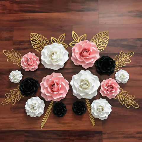 Cutting Dies cut dieNew Design Craft 6pcs flower rose decoration Scrapbooking Album Paper Card Craft Embossing Die Cuts ► Photo 1/6