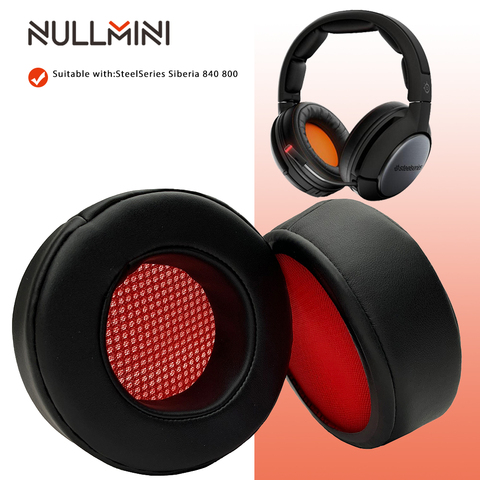 NullMini Replacement Earpads for SteelSeries Siberia 840 800 Wireless Headphones Sleeve Earphone Earmuff ► Photo 1/6