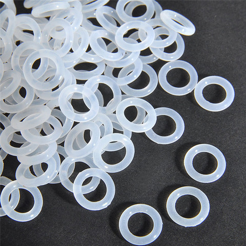 120pcs/bag Rubber O Ring Keyboard Switch Dampeners Keyboards Accessories White For Keyboard Dampers Keycap O Ring Replace Part ► Photo 1/6