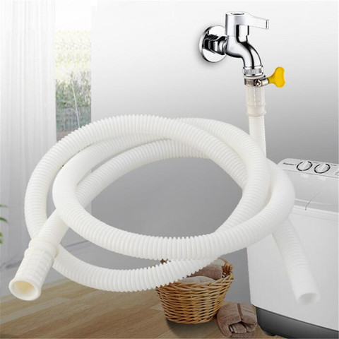 Washing Machine Inlet Pipe Air Conditioning Drain Pipes Household Faucet Lengthened Drainpipe Tube Kitchen Basin Plastic Hose ► Photo 1/6