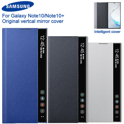 Original Samsung Clear View Cover Phone Case for Samsung Galaxy Note10 Note10+ Note10 Plus Note10 Case Note 10 Smart Phone Cover ► Photo 1/6
