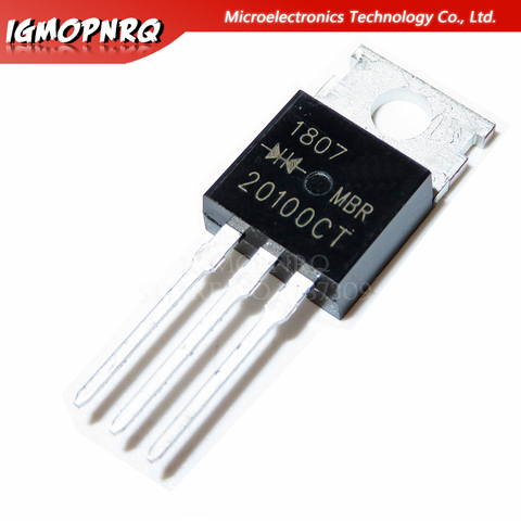 10pcs MBR20100CT MBR20100 MBR20100C SSchottky & Rectifiers 20A 100V TO-220 new original ► Photo 1/1