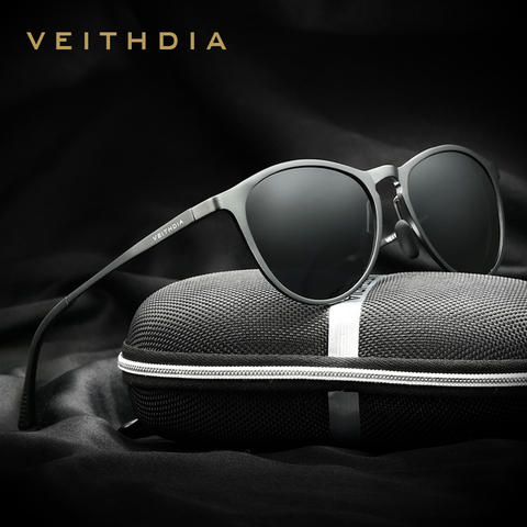 VEITHDIA Sunglasses Vintage Retro Brand Designer  Sunglasses Men/Women Male Sun Glasses gafas oculos de sol masculino 6625 ► Photo 1/6