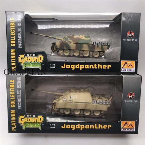 1/72 WWII German Jagdpanter Tank Germany Army 1945 France Tank Finished Model Easymodel Toy ► Photo 1/6