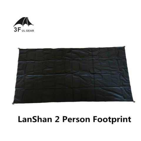 3F UL GEAR LanShan 2 Tent footprint waterproof wearproof groundsheet original silnylon ground cloth 210*110cm ► Photo 1/6