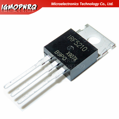 10pcs IRF5210PBF IRF5210 TO-220 100V 40A FET P channel 100% new original quality assurance ► Photo 1/1