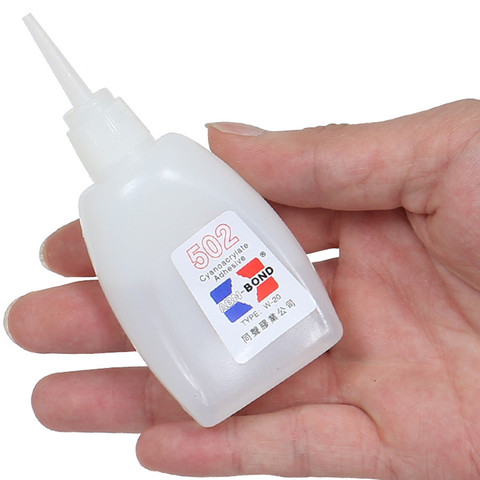 502 glue wholesale advertising spraying special 3 seconds glue fast-drying strong glue 30g ► Photo 1/2