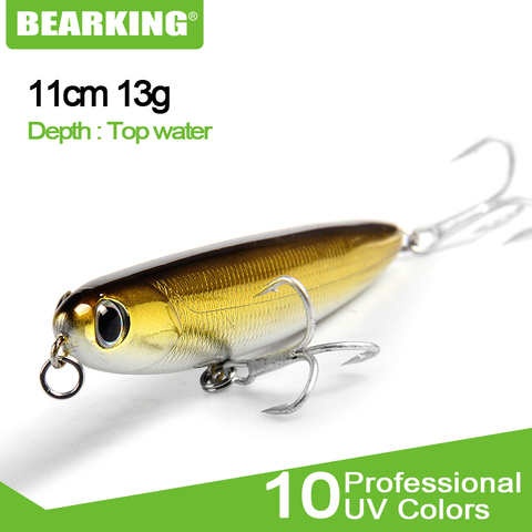 11cm 13g Bearking pencil 5pcs New Arrival Hot Sale Minnow Hard Fishing Lure Bait 2022 hot Fishing Tackle Artificial Lures Bait ► Photo 1/6