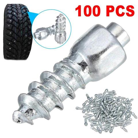 12 mm Carbide Screw Tire Studs Snow Spikes Anti-Slip Anti-ice for Car/SUV/ATV/UTV with Installation Tool ► Photo 1/6