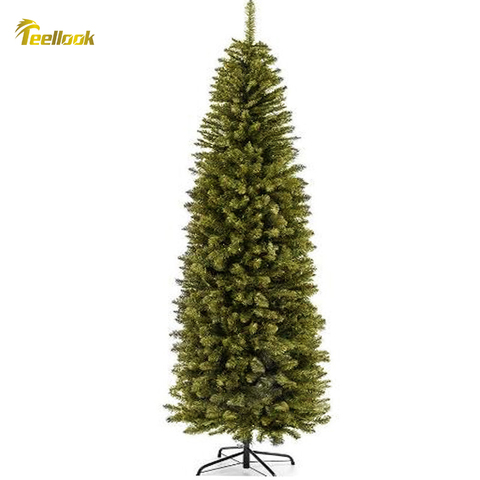 Teellook New Year 1.2 m / 3.0 m Christmas Tree Christmas Hotel Mall Home Decor Pencil Tree ► Photo 1/5