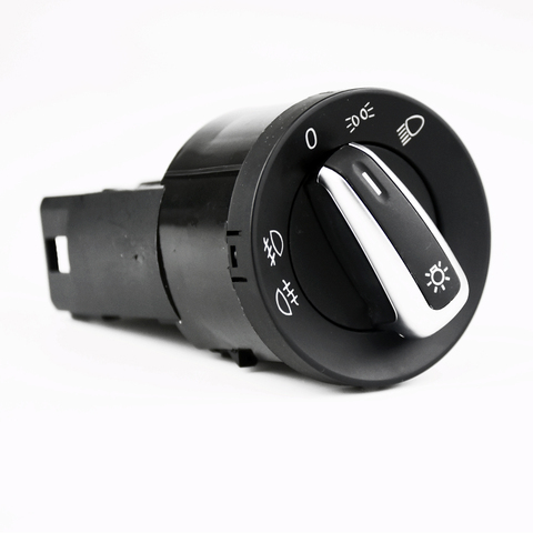 Chrome Headlight Control Switch Fog Light  For Transpoter T4 Passat B5 B5.5 New Beetle Bora golf Mk4 ► Photo 1/5