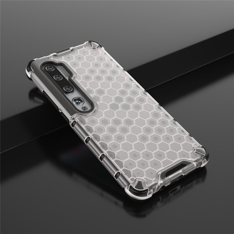 Shockproof Armor Case For Xiaomi Mi CC9 Pro Soft Bumper Clear Hard PC Cover For Mi Note10 Note 10 pro TPU Transparent Coque Capa ► Photo 1/6