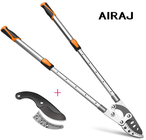 AIRAJ Pruning Shears Garden Tree High Branch Pruning Tool Long Reach Aluminium Handle Fruit Knife Picker Pruner Garden Tools ► Photo 1/6