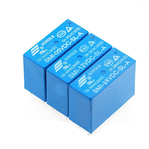 5PCS SMIH-05VDC-SL-A SMIH-12VDC-SL-A SMIH-24VDC-SL-A 05V 12V 24V Relay 250V 16A 6PIN ► Photo 1/3